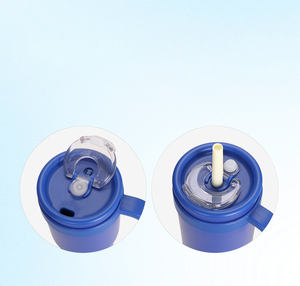 Kids Insulated Stainless Steel Tumbler with Handle Leakproof and Spill Proof <b>Mug</b> with Lid & Straw for Camping - Product Image 4