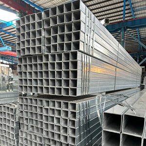 Tubes carrés en acier galvanisé de grande taille <span class=keywords><strong>30X30</strong></span>, acier doux galvanisé, section creuse structurelle en métal - Product Image 6