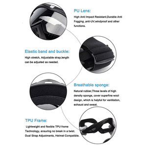 Gafas de Motocross con Lentes Polarizadas, Máscara de Motocicleta, Protección UV400, Gafas MX, Gafas de Seguridad Deportivas <span class=keywords><strong>para</strong></span> Hombre, Logotipo Personalizado - Product Image 3