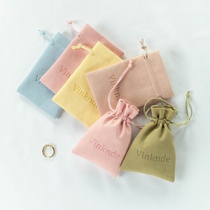 Custom Printed Microfiber <b>Envelope</b> Drawstring Jewelry Pouch and Packaging <b>Gift</b> Bag - Product Image 3