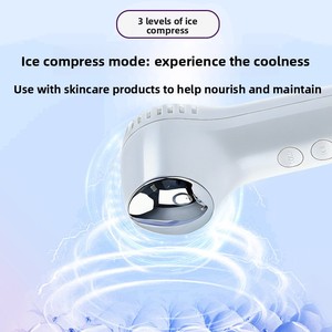 Strumento portatile ricaricabile per impacchi caldi e freddi con controllo One-Touch per trattamenti di massaggio su tutto il <span class=keywords><strong>viso</strong></span> e sulle zone intorno agli occhi. - Product Image 3