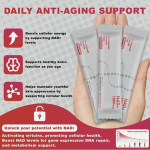 משקה תוסף אנרגיה בטעם פירות יער 1000mg NAD+ רב מכר, מכירות בכמויות גדולות, תמיכה מהמפעל, לבריאות העור, הפעלת NRF2 - Product Image 4