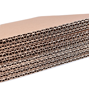 Portable 2mm Corrugated Board Paper Boxes 15x15x5cm Custom <b>Printed</b> <b>Packaging</b> for Shipping Wholesale OEM Export Large Size - Product Image 1