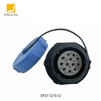 Connecteur SP21 étanche à montage sur panneau IP68, connexion rapide par enfichage, pour câblage automobile, 2 à 12 broches