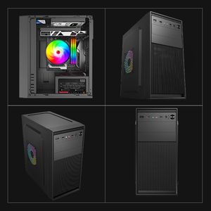Boîtier <span class=keywords><strong>PC</strong></span> MicroATX ultra léger, 1,45 kg, châssis compact ITX <span class=keywords><strong>Mini</strong></span> Tower pour jeux avec alimentation sur le dessus - Product Image 3