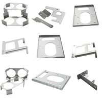 Pièces de tôlerie structurelles, composants métalliques de précision découpés au laser CNC pour l'automatisation industrielle, fournisseur OEM