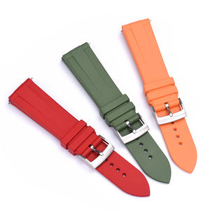 JUELONG RTS T-Pattern Design 20mm 22mm FKM Correa de reloj de goma con correa de pulsera de liberación rápida Reloj de goma para todos los relojes - Product Image 2