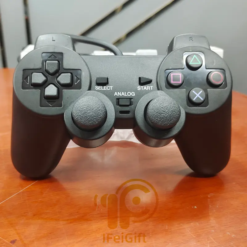 Preto Com Fio Controlador Para PS2 Joystick Gamepad Para Playstation 2 Controlador PS2 Gamepad Controlador IFeiGift