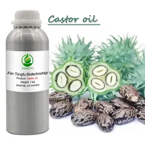 Hot Sale Pure Organic Castor Oil For Hair Growth Bulk Price Cold Pressed Black Castor Oil