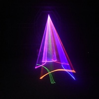 Lumière laser RGB pour DJ, lumière de fête disco, scanner DMX512, effet de lumière de scène activé par le son, spectacles de lumière laser animée