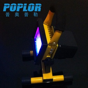 ไฟฉาย LED แบบชาร์จได้ Poplor 12W สำหรับทำงาน พกพาสะดวก ใช้สำหรับตั้งแคมป์กลางแจ้ง พร้อมหูหิ้วและขาตั้ง - Product Image 3