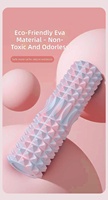 Rouleau de massage en mousse EVA haute densité pour la récupération musculaire, le soulagement des douleurs dorsales et l'entraînement physique (vente en gros)