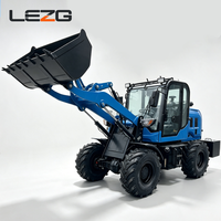 China-Fabrik LEZG 4WD Teleskopradlader Kompakter Diesel-Teleskoplader CE-zertifiziert für Baustellenarbeiten