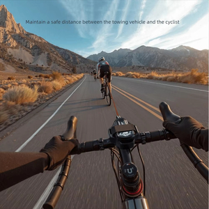 Cuerda de tracción retráctil para bicicleta, accesorios para bicicleta, sistema de tracción para padres e hijos con gancho, cuerda de <span class=keywords><strong>remolque</strong></span> <span class=keywords><strong>MTB</strong></span> de fuerte tensión - Product Image 6