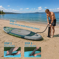 Nouvelle planche à pagaie gonflable SUP, planche de surf debout avec certification BSCI CE, en vente