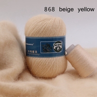 COOMAMUU Lange Plüsch Nerz Mischung Garn Für Hand Stricken Extra Weiche Warme Hand Häkeln Pullover Gewinde Für Winter