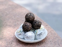 Thé Blanc Ancien Authentique de Fuding Shoumei, Perles de Dragon Pressées à la Peau de Mandarine, Thé en Vrac 500g, Vente en Gros Direct Fabricant