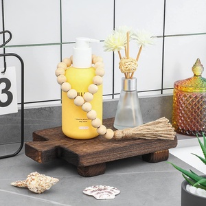 Soporte <span class=keywords><strong>de</strong></span> pedestal <span class=keywords><strong>de</strong></span> madera personalizado, bandeja <span class=keywords><strong>de</strong></span> madera para baño, hogar, cocina, fregadero, soporte <span class=keywords><strong>de</strong></span> jabón <span class=keywords><strong>de</strong></span> madera - Product Image 6