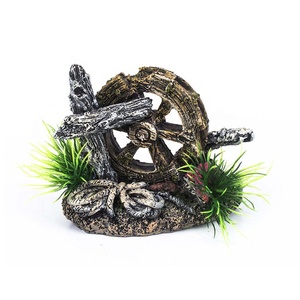 Xinly Groothandel <span class=keywords><strong>Aquarium</strong></span> Decor Hars Mini Trein Wrak <span class=keywords><strong>Aquarium</strong></span> Ornamenten - Product Image 3
