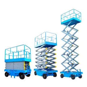 Remote Control Hydraulic Motorcycle Small Mobile Scissor Lift 18m For Tree Trimming
