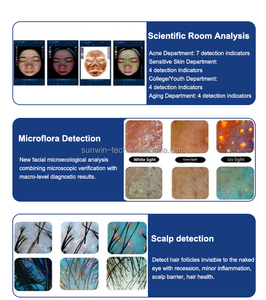 Scanner Facial 3D Profissional com IA <span class=keywords><strong>2026</strong></span>, Certificado CE, Tecnologia Espelho Mágico para Análise de Acne, Rugas, Poros e Pele - Product Image 4