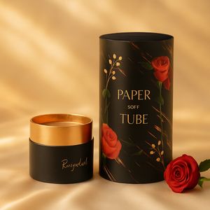 High Quality Recyclable Craft Paper Cylinder <b>Eva</b> foam Material Four-Color Printing for Essential Oil Tube Package - Product Image 4