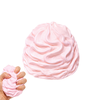 Nouveau Jouet Anti-Stress en Silicone Unisexe en Forme de Crème Pâtissière, Simulation Douce, Décompression, Dessert, Fidget pour Enfants de 8 Ans et Plus, Vente en Gros