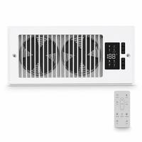 Ventilateur d'extraction mural intelligent avec application Bluetooth, écran tactile LED, double commande, mode veille, verrouillage enfant, fonctionnement multi-modes, maison intelligente