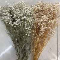 Bouquet de Gypsophile séchée et préservée Zante, blanc, 350-400g, pour mariage, Saint-Valentin, Fête des Mères, Noël, Yunnan