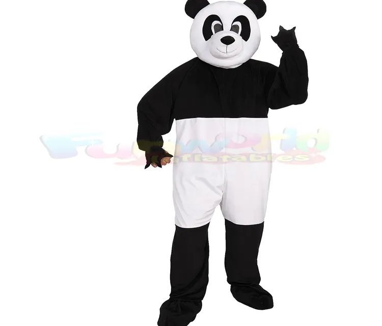 パーティーサプライヤーカスタマイズカートンコスプレキャラクター広告モデル大人のパンダマスコット衣装