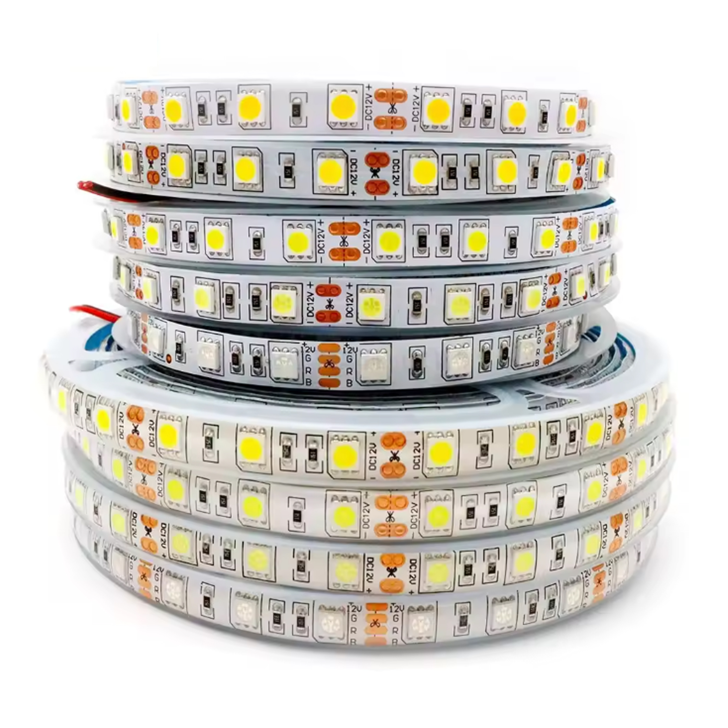 SMD5050 LED Strip Light 12V 24V RGB | Shenzhen Chengjie Lighting | Flexible Smart Light
