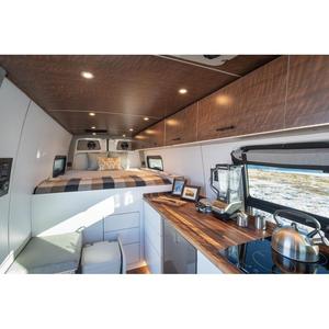 <span class=keywords><strong>Kit</strong></span> de rénovation intérieure professionnel pour fourgonnette, bus, designs personnalisés pour navette de direction, camping-car familial, éclairage LED, plancher en bois - Product Image 5