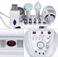 Mini appareil de microdermabrasion ultrasonique au diamant pour le lifting du visage et le peeling à jet d'oxygène avec soin des yeux pour usage commercial