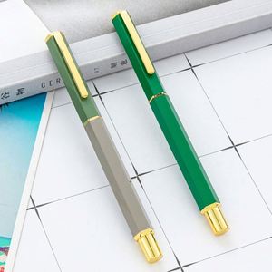 Bolígrafos Promocionales Personalizados al por Mayor, de 0.5 mm, con Logotipo, Cuerpo Hexagonal, Multicolores, para Hoteles, Empresas y Publicidad - Product Image 1