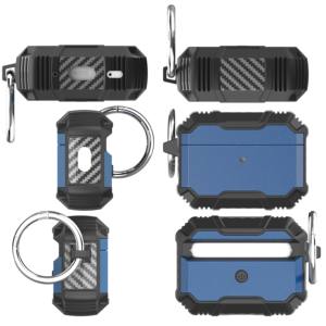 Fábrica nueva llegada armadura auricular caso híbrido cubierta protectora <span class=keywords><strong>Amazon</strong></span> Venta caliente caso para <span class=keywords><strong>airpods</strong></span> 1 <span class=keywords><strong>2</strong></span> 3 4 <span class=keywords><strong>PRO</strong></span> <span class=keywords><strong>2</strong></span> con gancho - Product Image 2