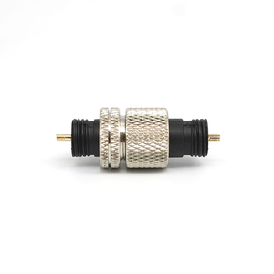 Conector Hembra DC de 4 Pines <span class=keywords><strong>JBL</strong></span> M12 de Dongguan, Impermeable IP67, para Uso Automotriz y en Bicicletas Eléctricas, de Bajo Voltaje, con Núcleo de Cobre Puro, Ensamblaje de Plástico y Latón - Product Image 1