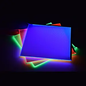 Light Guide Plate Acrylic Edgelit PMMA Laser Dot Light Guide Panel LGP Lumisheet For Panel Light/ Lightbox/ Backlit/ TV
