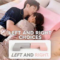 Oreiller de lit en mousse à mémoire de forme personnalisé en gros, ergonomique, avec logo OEM/ODM, lavable, soutien cervical, haute densité, pour couples