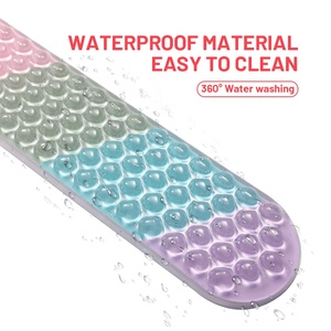 PC sáng tạo Nouveau grainy tùy chỉnh in tinh thể chuột Pad thiết lập trong suốt <span class=keywords><strong>Gel</strong></span> Silicone chơi game chuột Pad cổ tay phần còn lại cho văn phòng - Product Image 3