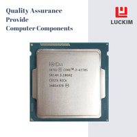 For I7-4770S Processor 4 Cores 8 Threads 3.10GHz Base 3.90GHz Turbo LGA 1150 8MB Cache 65W TDP Desktop 64-Bit Virtualization