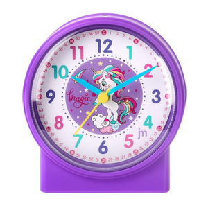 Purple <b>Unicorn</b> Alarm <b>Clock</b> JA7113 CF L - Product Image 2