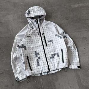 Wholesale <strong>Waterproof</strong> Rain Outdoor Soft Shell Custom <strong>Light</strong> Polyester Nylon Oversized Zipper Windbreaker Hooded <strong>Jackets</strong> for Men - Product Image 1