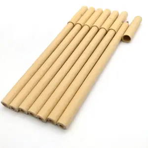 100% Round paper tube ballpoint pen Promotional eco-friendly ball pen recycled kraft paper pen with customized logo