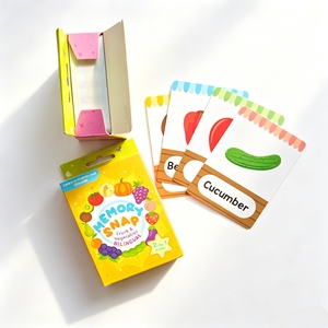 Servicio de Impresión Personalizada de Fábrica, Tarjetas Educativas de <span class=keywords><strong>Aprendizaje</strong></span> para Niños, Venta Caliente, para el Desarrollo <span class=keywords><strong>Cognitivo</strong></span> y Comportamental - Product Image 2