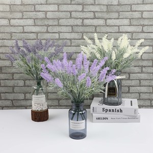 Bouquet de lavande artificielle Guanyi 30cm-100cm en plastique pour décoration intérieure et accessoires de mariage - Product Image 2