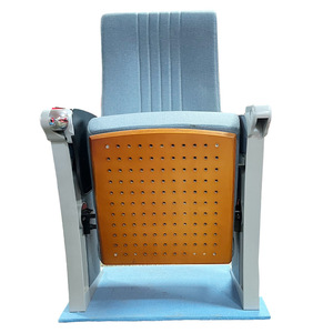 เก้าอี้หอประชุมมาซาโอะ สีเงินเทา พร้อมที่วางแขน สำหรับใช้งานเชิงพาณิชย์ - Product Image 4