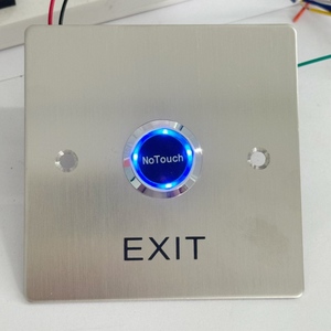 عرض خاص مفتاح خروج باب بدون تلامس 12 فولت IP66 بالأشعة تحت الحمراء بدون لمس للتحكم في الوصول مع مؤشر LED - Product Image 2