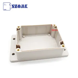 115*90*55mm Mini Abs Wall Mount Enclosure Waterproof Shockproof Dustproof Industrial Device Plastic Box With Flange