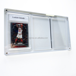Magnete impermeabile acrilico TCG pack Protector Holder custodie per lastre di carte graduate per carte sportive <span class=keywords><strong>NBA</strong></span> - Product Image 6