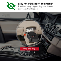 Localizador GPS para Vehículos OBD2 Plug and Play Micodus MV55G 4G Mini Rastreador GPS Inteligente para Automóviles en Tiempo Real con Sistema Can Bus